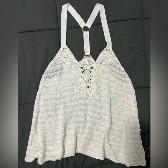 Women’s Free People Ashore Embellised  Tank Top - Picture 1 of 5